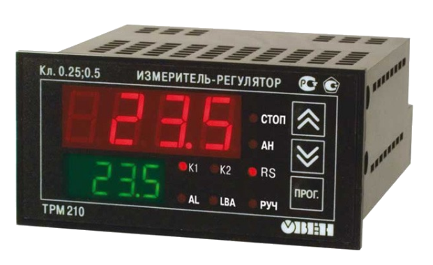 ПИД-регулятор ТРМ210-Щ2.РР, общепромышленный, одноканальный с RS-485