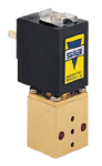Електромагнітний микроклапан V367B01G, триходовий прямої дії.