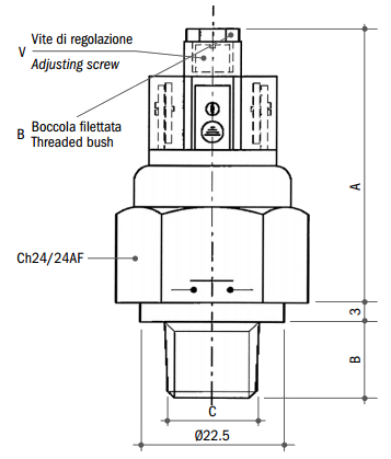 Реле вакуума VCM1A-V18KG