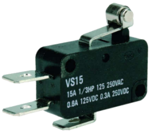 Кінцевий вимикач VS15N05-1C, з важелем і роликом