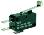 Кінцевий вимикач VS15N06-1C, з важелем і роликом