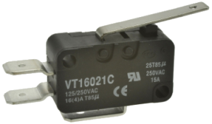 Концевой  выключатель VT1602-1C, с рычагом
