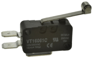 Кінцевий вимикач VT1606-1C, з важелем і роликом