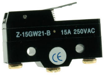Концевой  выключатель Z-15GW21-B, с рычагом