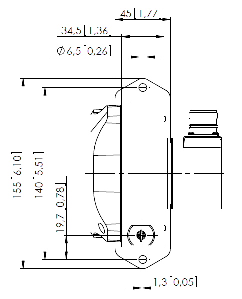 Тросиковый энкодер C120