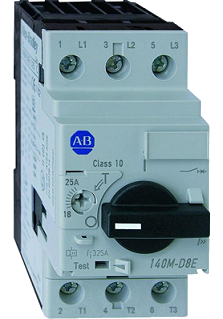 Автоматичний вимикач 140M-D8E-B25, захисту двигуна