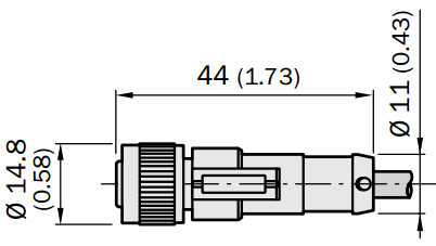 Кабель DOL-1208-G02MA, для подключения датчика