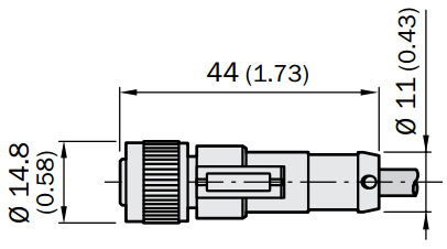 Кабель DOL-1204-G02MC, для підключення датчика