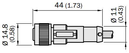 Кабель DOL-1205-G05MAC, для підключення датчика