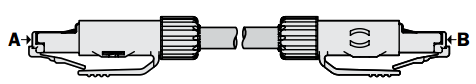 Кабель-переходник SSL-0J08-G03MACR, для подключения датчика