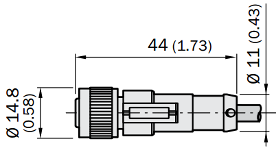 Кабель DOL-1203-G02MC, для підключення датчика