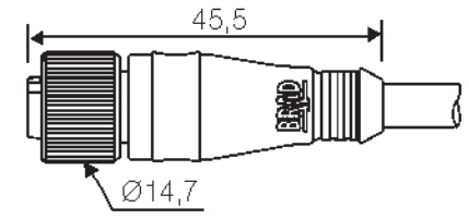 Кабель 803000P03M050, для подключения датчика