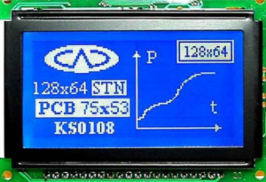 Графічний жк-індикатор AG-128064H-BHW