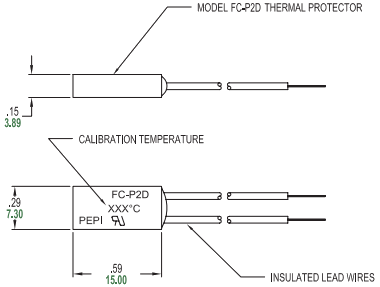 Термостат FC-P2D 80, біметалічний