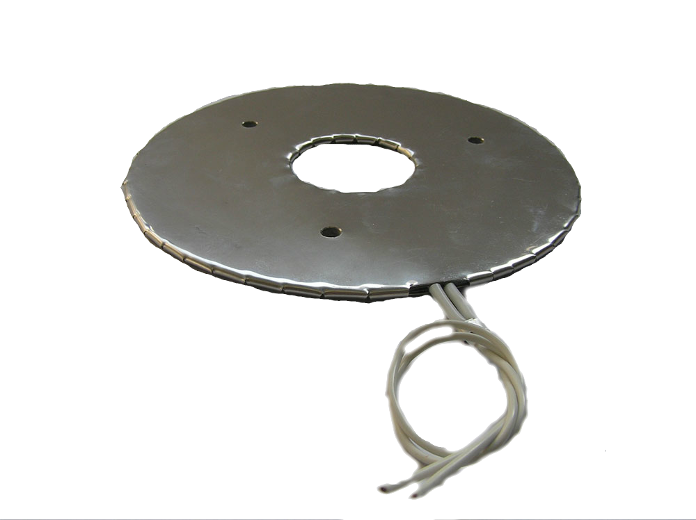 Плоский электронагреватель дисковый ЭНПД_200/0,4-220, из нержавейки