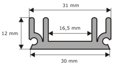 Радиатор P22139/2,5, охлаждения электроники