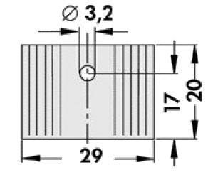 Радиатор TO220 SK09-20-SA, охлаждения электроники
