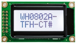 Графічний жк-індикатор WH0802A-TFH-CT