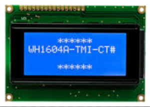 Графический жк-индикатор WH1604A-TMI-CT