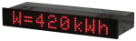 Цифровий індикатор для монтажу на панель mitex DP LED 1x8