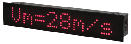 Цифровой индикатор для монтажа в панель mitex DP LED 1x8