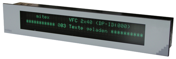 Дисплей для монтажа в панель mitex LCD 240x128