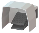 Педальный (ножной) выключатель 3SE2903-1AA20, с защитным кожухом
