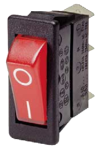 Перемикач клавіатури стандартний C5503AL, одна кнопка з індикацією