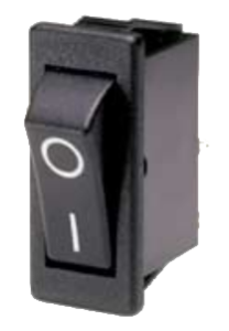 Клавішний перемикач H1510AL, одна клавіша без індикації