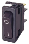 Переключатель клавишный брызгозащищенный H6001AL, одинарный без индикации