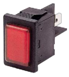 Клавишный миниатюрный переключатель R8553AB, индикатор