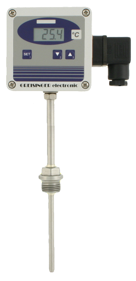Датчик температуры GTMU-MP-AP2, удлиненный, с дисплеем, для неагрессивных газов