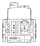 Газовий магнітний клапан DMV-5080/12 пальників, з фланцевим виконанням відповідно до EN 161