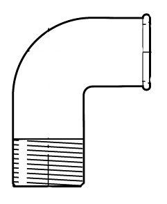 Куточок А4 ЕN 10242 № 92 пальників, для газової арматури