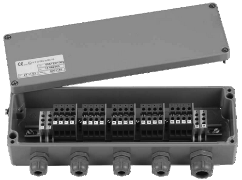 Соеденительная коробка-сумматор KAEX-4, взрывобезопасная, для тензодатчиков