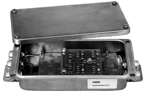 Соеденительная коробка-сумматор KE-4, для тензодатчиков