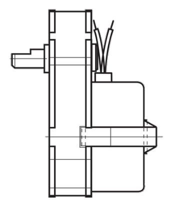 Мотор-редуктор малогабаритный синхронный 805230, реверсивный