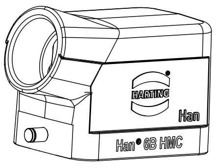 Кабельний кожух Han 6B-HMC-HSE-R-M25, для великої кількості циклів зчленування