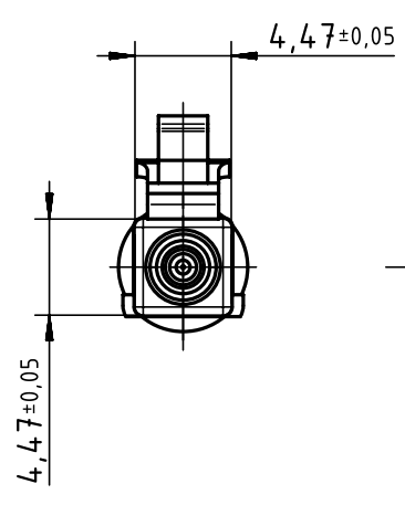 Оптичний контакт LC-3mm