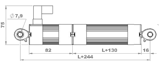 Магнітна система LTS, вимірювання лінійного переміщення