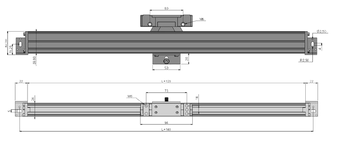 Магнітна система MLC 330, вимірювання лінійного переміщення