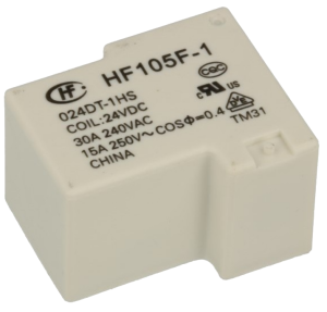 Реле електромагнітне HF105F-1-024D-T1HS, мініатюрне