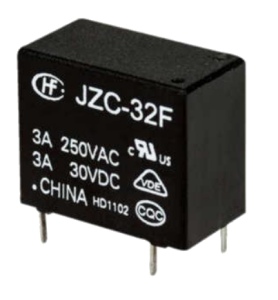 Реле электромагнитное HF32F-005-ZS, миниатюрное