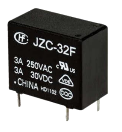 Реле электромагнитное HF32F-005-ZS, миниатюрное