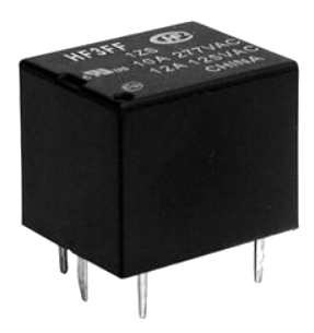 Реле электромагнитное HF3FF-005-1ZS, миниатюрное