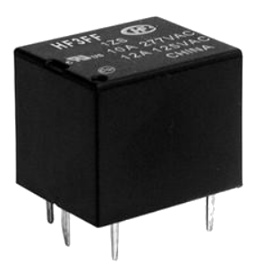 Реле електромагнітне HF3FF-024-1ZST, мініатюрне