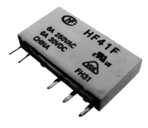 Реле електромагнітне HF41F-012-ZS, мініатюрне