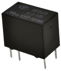 Реле электромагнитное HFD23-012-1ZS, миниатюрное
