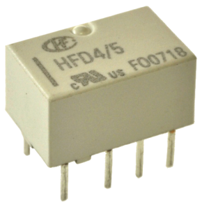 Реле электромагнитное HFD4-5, миниатюрное