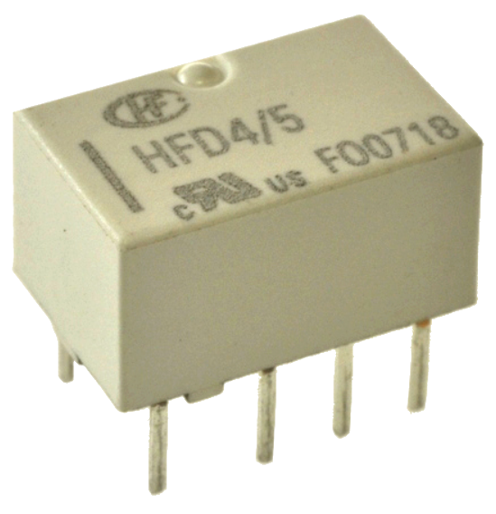 Реле электромагнитное HFD4-5, миниатюрное